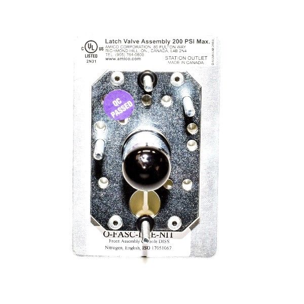 Amico O-FASC-DI-U-NIT Medical Nitrogen DISS Latch Valve