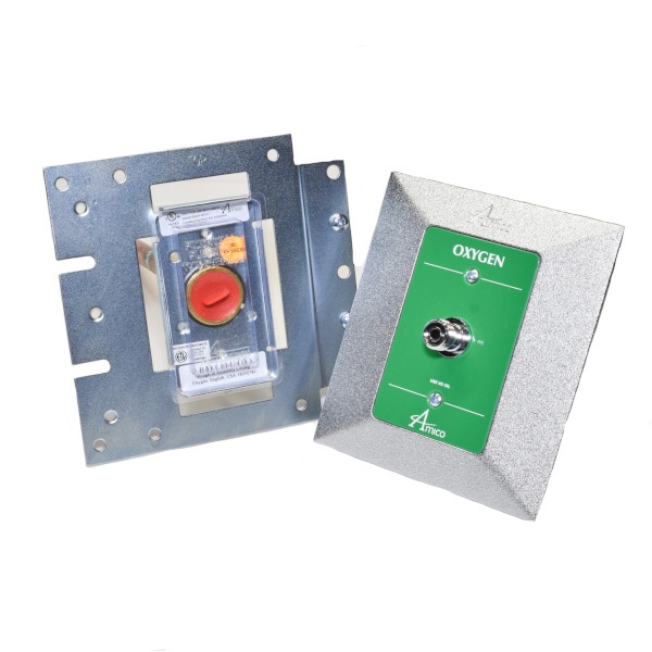 Amico O-DISCEI-U-OXY Complete Ceiling Outlet Assembly O2 DISS