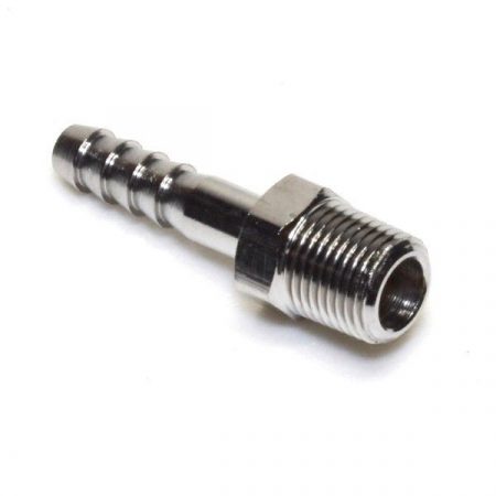 Western MH-6 1/8 Inch NPT Male x 3/16 Inch Hose Barb Fitting - Image 3