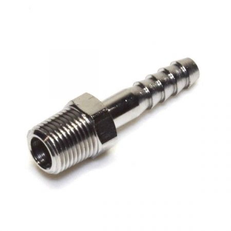 Western MH-6 1/8 Inch NPT Male x 3/16 Inch Hose Barb Fitting - Image 4