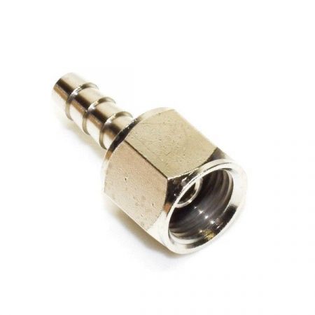 Precision Medical 0115 Oxygen DISS Female Hex Nut by 1/4″ Hose Barb - Image 2