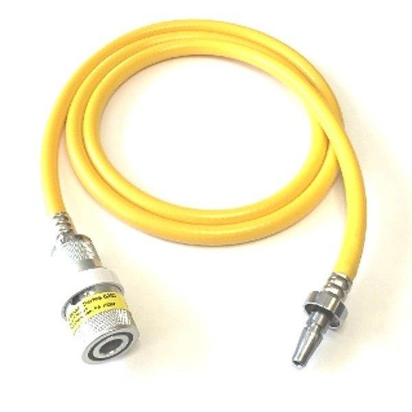 Air Hose Schrader Female Schrader Male 5 Ft Broward A&C Medical Supply