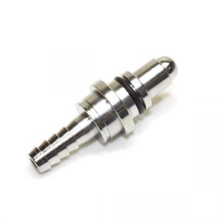 Western Medica M12-13 Nitrogen DISS Nipple with 1/4 Inch Hose Barb with O-Ring - Image 2