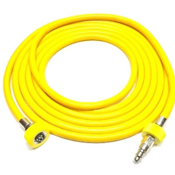 Medical Air Hose Male DISS Hand Tight 15 Ft Broward A