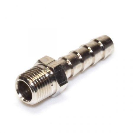 Precision Medical 7040 1/8 Inch NPT Male by 1/4 Inch Hose Barb