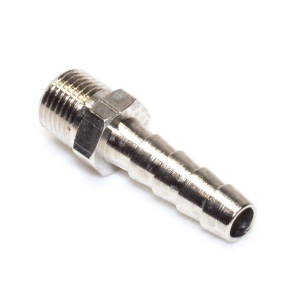 Precision Medical 7040 1/8 Inch NPT Male by 1/4 Inch Hose Barb