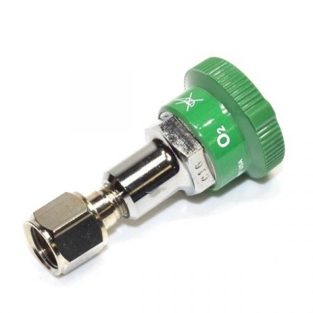 Precision Medical 2166 Oxygen Ohmeda Compact Coupler by DISS Hex Nut - Image 2