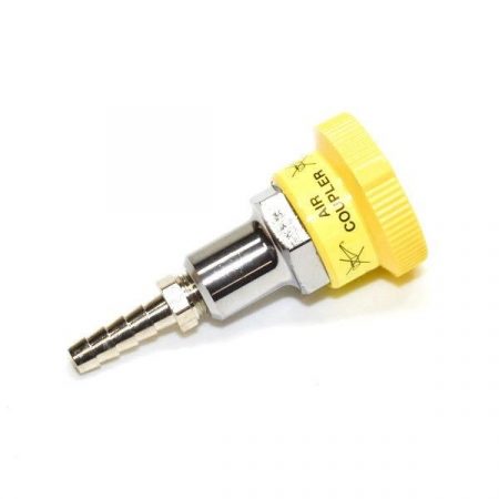 Precision Medical 2264 Air Ohmeda Compact Female Coupler by 1/4 Inch Hose Barb - Image 2