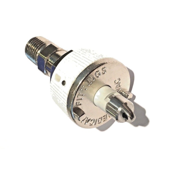 Precision Medical 2303 Vacuum Ohmeda Male NPT Quick Connect