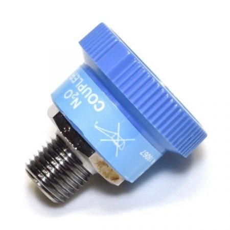 Precision Medical 2463 Nitrous Oxide Ohmeda Compact Female Coupler by 1/4 Inch NPT Male - Image 2