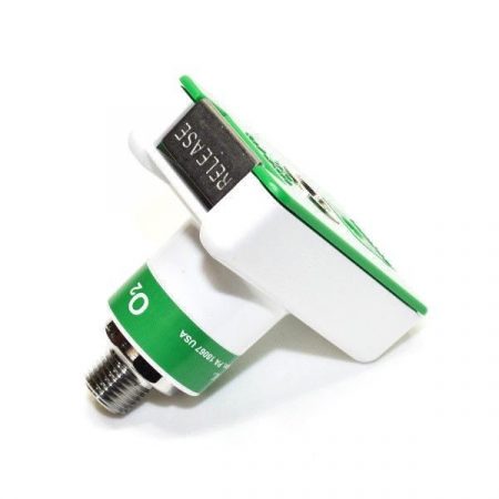 Precision Medical 3153 Oxygen Chemetron Check Unit Female Coupler by 1/4 Inch NPT Male - Image 2