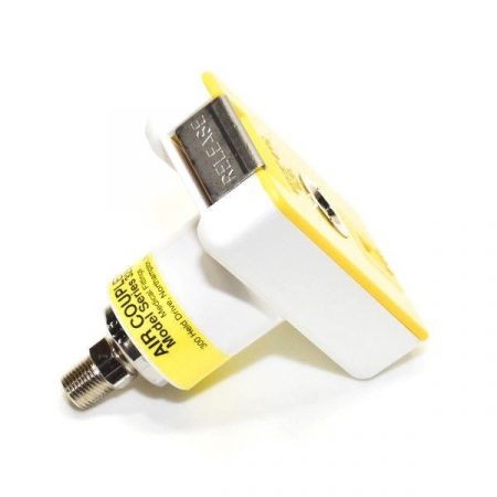Precision Medical 3251 Air Chemetron Check Unit Female Coupler by 1/8 Inch NPT Male - Image 2
