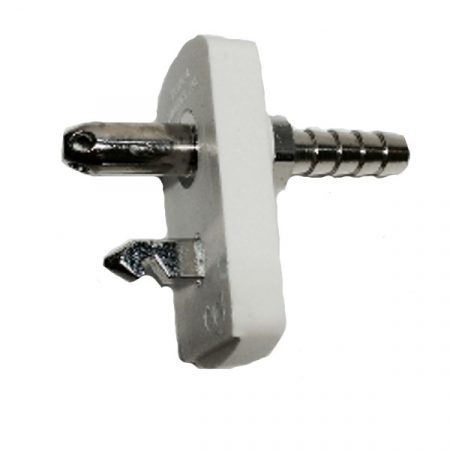 Precision Medical 3312 Vacuum Chemetron Quick Connect by 5/16 Inch Hose Barb