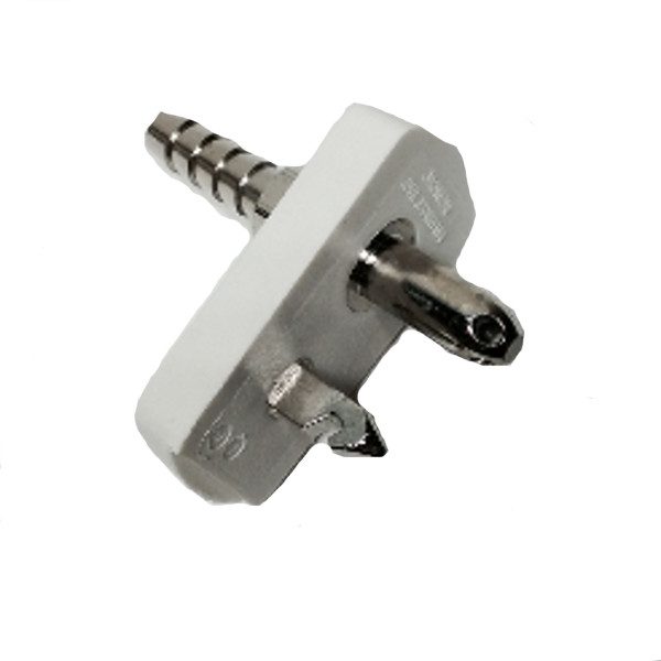 Precision Medical 3312 Vacuum Chemetron Quick Connect by 5/16 Inch Hose Barb
