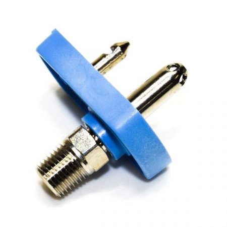 Precision Medical 3403 Nitrous Oxide Chemetron Quick Connect by 1/4 Inch NPT Male