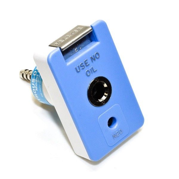 Precision Medical 3454 Nitrous Oxide Chemetron Check Unit Female Coupler by 1/4 Inch Hose Barb