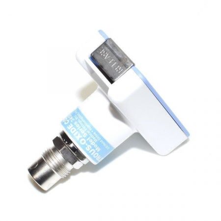 Precision Medical 3455 Nitrous Oxide Chemetron Check Unit Female Coupler by DISS Male - Image 2