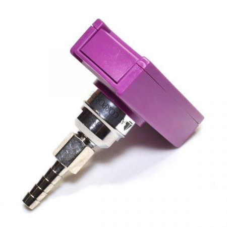Precision Medical 3657 WAGD Chemetron Check Unit Female Coupler by 5/16 Inch Hose Barb - Image 2