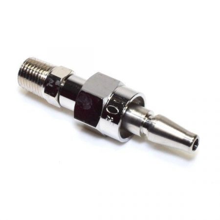 Precision Medical 6103S O2 Schrader Male M NPT Coupler