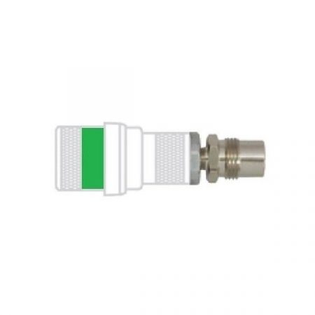 Precision Medical 6155 O2 Schrader Female Coupler - Image 2