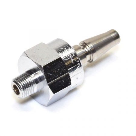 Precision Medical 6401S Nitrous Oxide Schrader Quick Connect by 1/8 Inch NPT Male with Swivel - Image 2