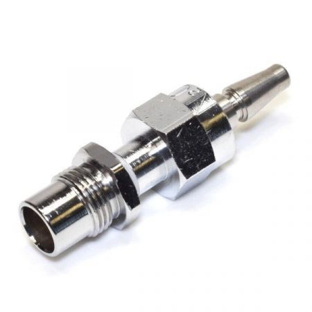Precision Medical 6414S Nitrous Oxide Schrader Quick Connect by DISS Male with Knob and Check Valve with Swivel - Image 2