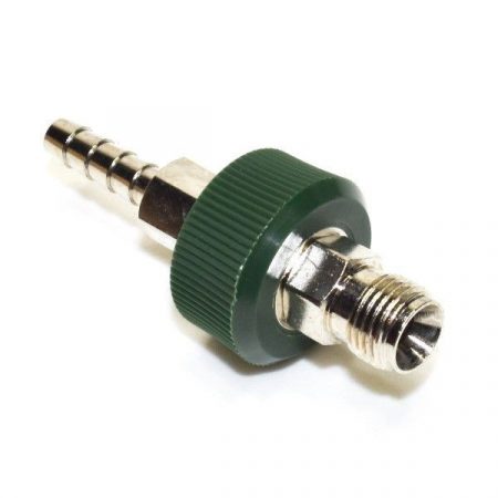 Precision Medical 0710 Oxygen DISS Male by 1/4 Inch Hose Barb with Knob
