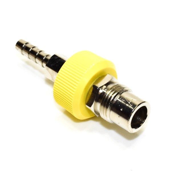 Precision Medical 0740 Air DISS Male by 1/4 Inch Hose Barb with Knob