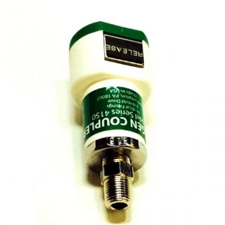 Precision Medical 4151 Oxygen Puritan-Bennett Coupler by 1/8 Inch NPT Male