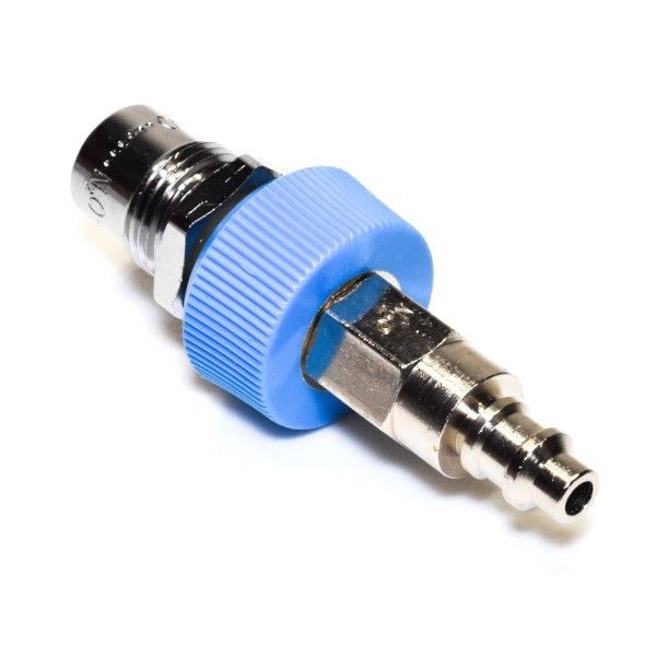 Precision Medical 4414 N2O Puritan-Bennett Male Coupler with Check Valve