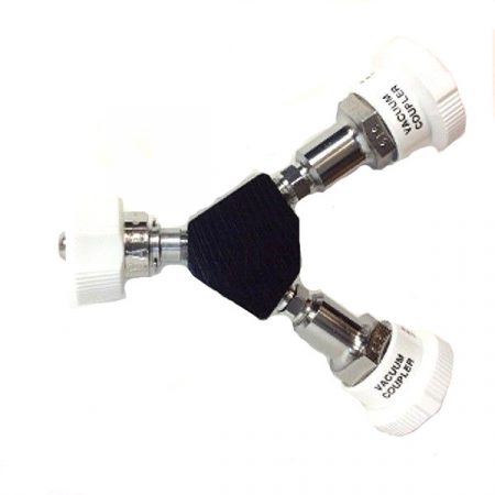 Vacuum Y Block Assembly 03959 1220 DISS Hand Tight Ohmeda Female