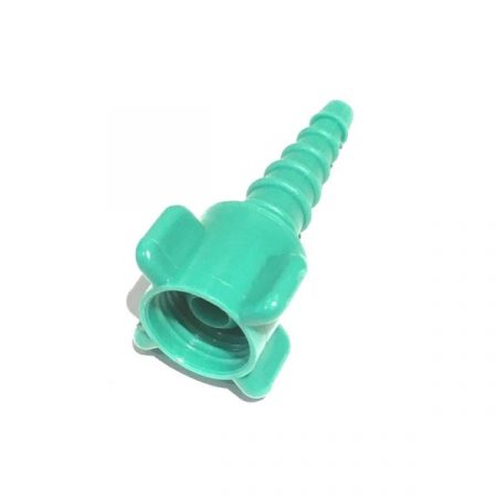 Western M24-45P O2 Plastic DISS 1240 Nut Tapered Barb