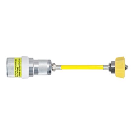 Medical Air Hose Schrader Female x 1160 DISS Hand Tight 15 Ft