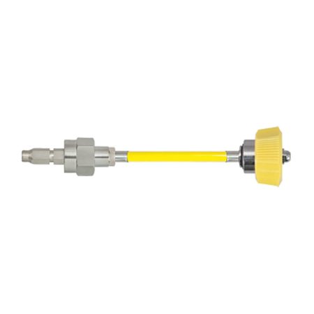 Medical Air Hose Schrader Male x 1160 DISS Hand Tight 20 Ft