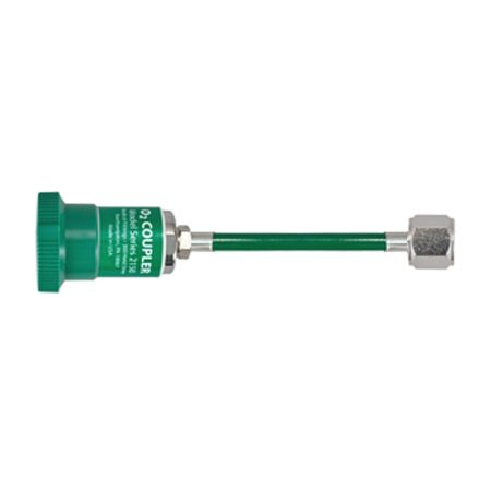 Medical O2 Hose Ohmeda Coupler Check Unit by DISS Hex Nut 20 Ft