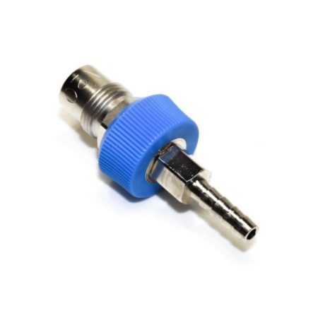 Precision Medical 0780 N2O DISS Male by 1/4 Inch Hose Barb with Knob