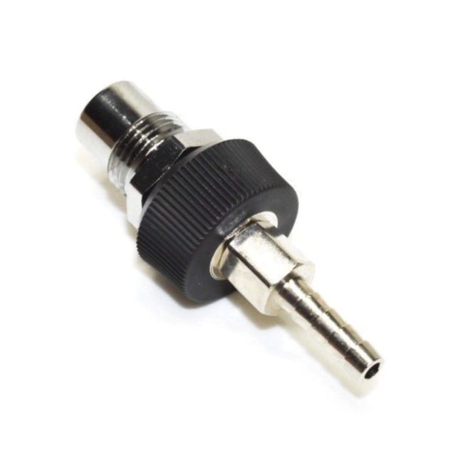 Precision Medical 0795 Nitrogen DISS Male by 1/4 Inch Hose Barb with Knob