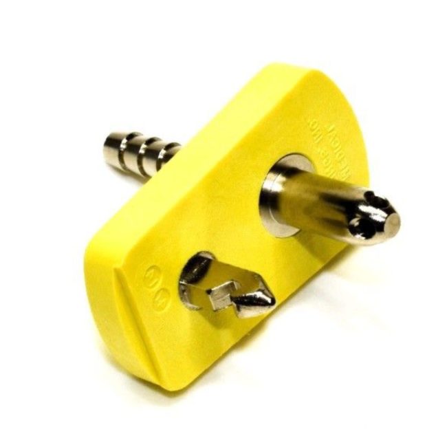 Precision Medical 3211 Air Chemetron Quick Connect by 1/4 Inch Hose Barb
