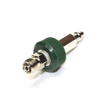 Precision Medical 4114 Oxygen Puritan-Bennett Quick Connect by DISS Male Coupler and Check Valve - Image 2