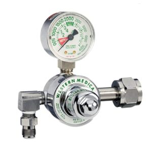 Western Medica M1-540-P Large Oxygen Cylinder Regulator