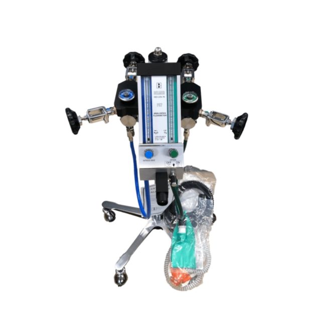 Belmed F300 Flowmeter System with 4 Cylinder Yoke Block