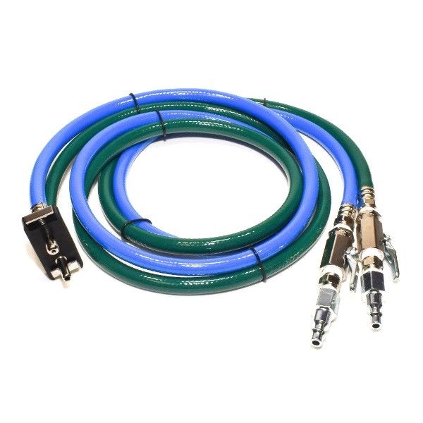 Porter Duplex Quick Connect Oxygen N2O Hose Set 5 Ft