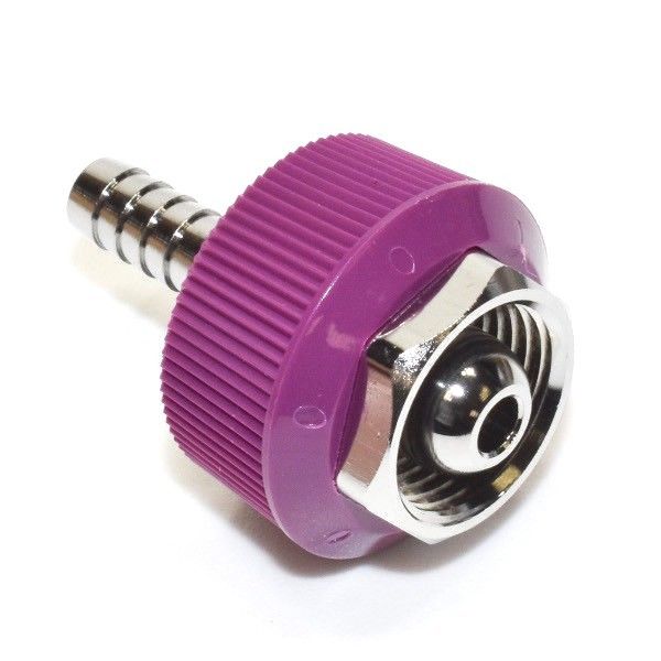 Precision Medical 0619 WAGD DISS 2220 Hand Tight Hose Barb Coupler