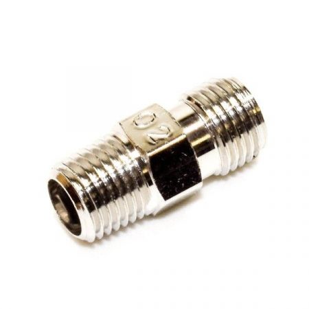 Precision Medical 0713 Oxygen DISS Male with Check Valve by 1/4 Inch NPT Male