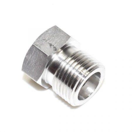 Superior N-876A-SS O2 Stainless Steel Hex Nut Adapter CGA 540
