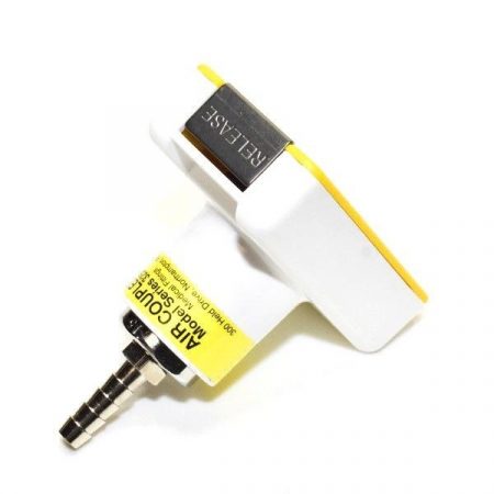 Precision Medical 3254 Air Chemetron Check Unit Female Coupler by 1/4 Inch Hose Barb - Image 2