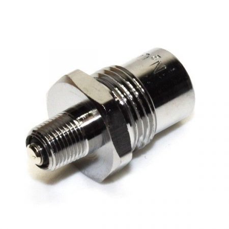 Precision Medical 0782 N2O DISS Male with Check Valve by 1/8 Inch NPT Male