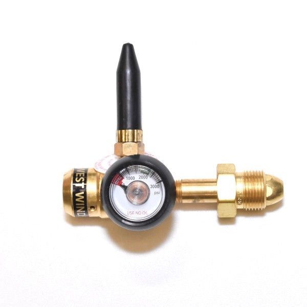 Western RPB-6G Economy Helium Balloon Inflator Gauge