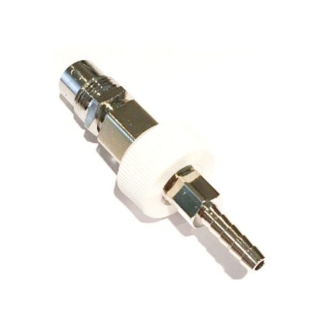 Precision Medical 0760 Vacuum DISS Male by 1/4 Inch Hose Barb with Knob