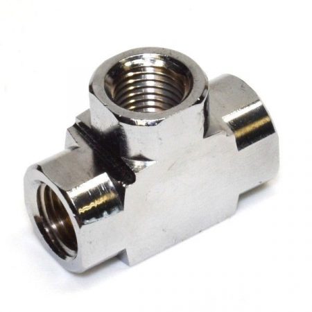 Precision Medical 7035 Female Tee 1/4 Inch NPT